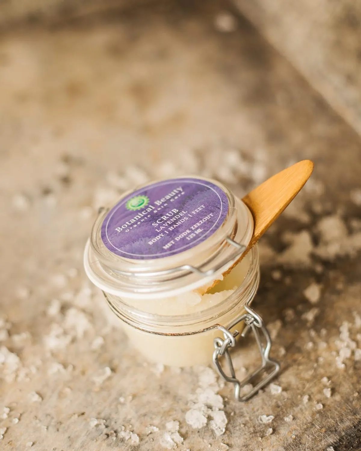 Body Scrub Lavendel sfeerbeeld 3