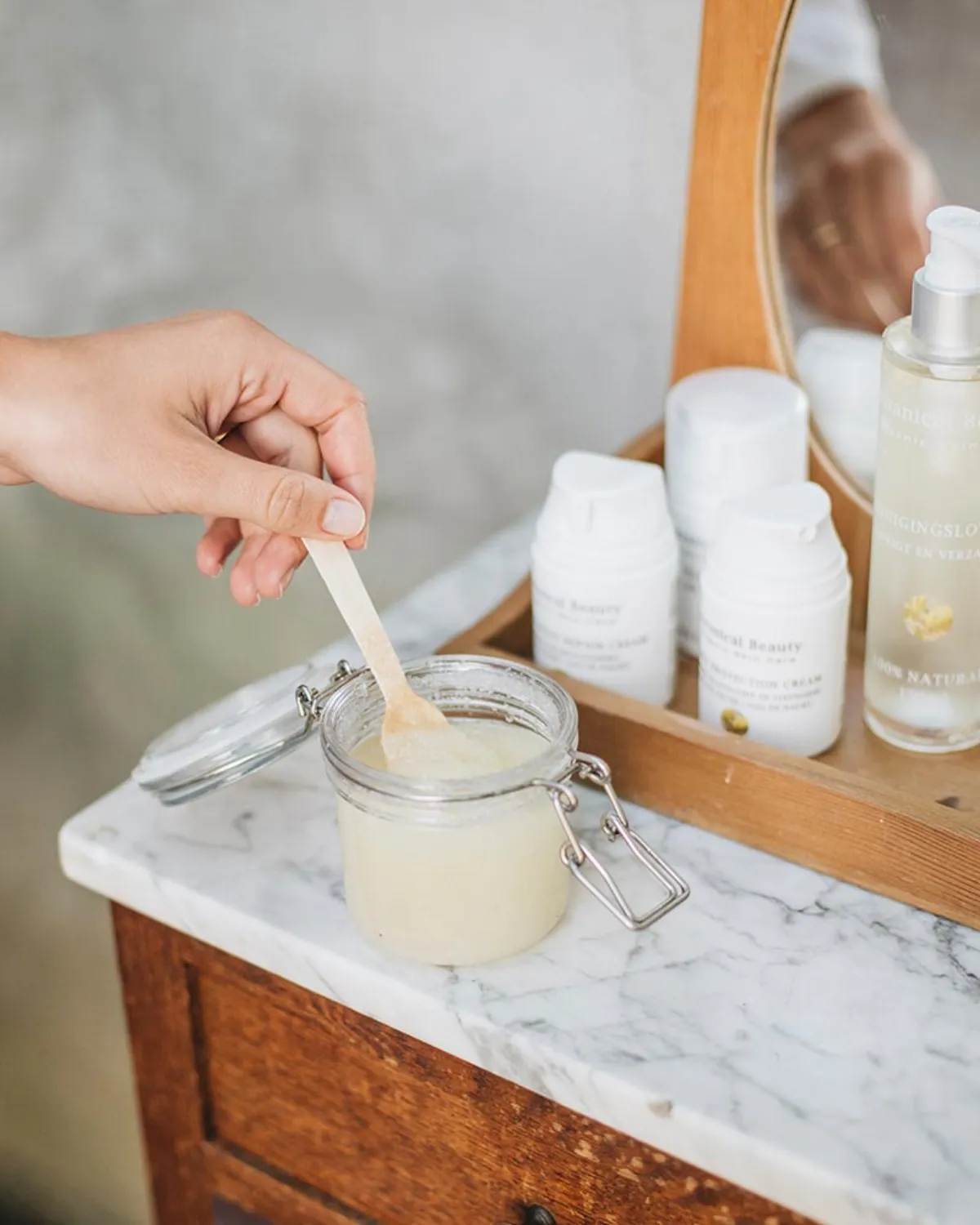 Body Scrub Calendula Rijstkiem sfeerbeeld 2