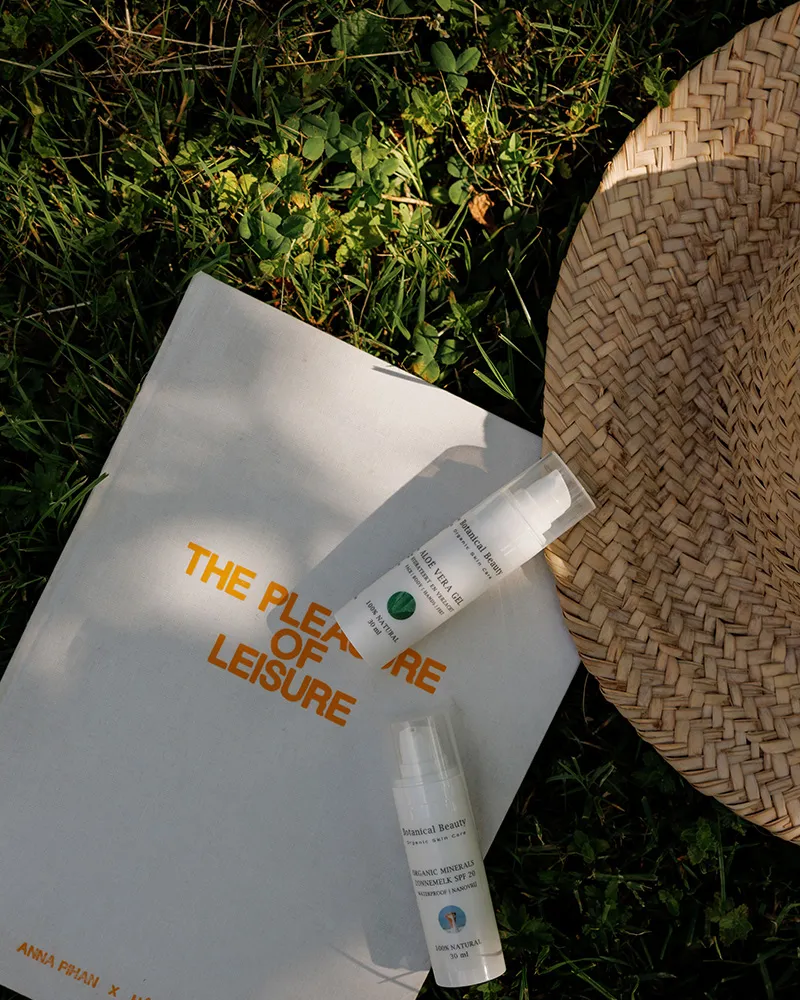 Toilettasje met Zonnemelk en Aloë Vera ambiance image 2